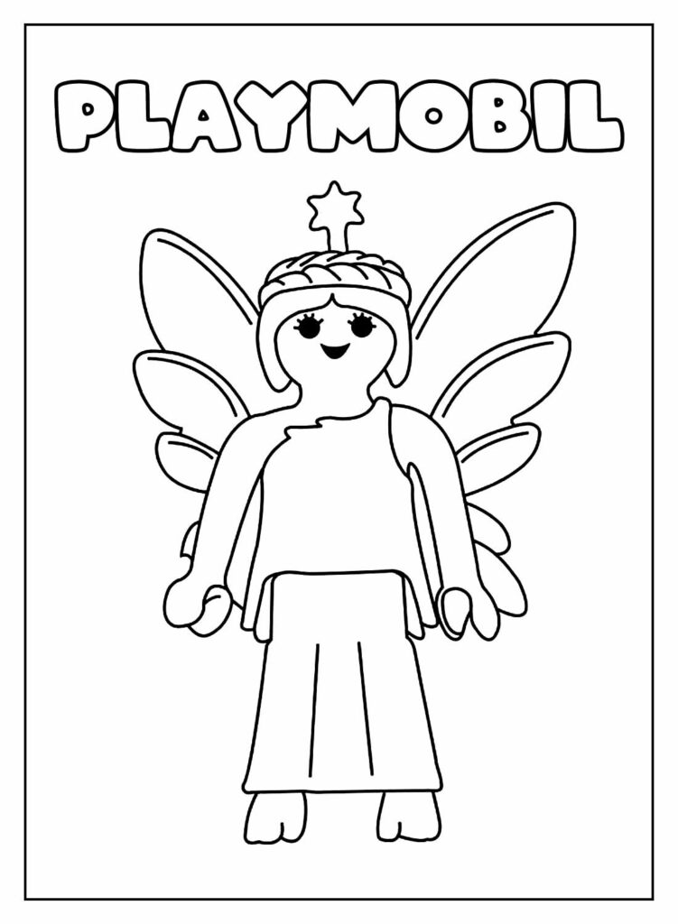 Pintar desenho de Playmobil