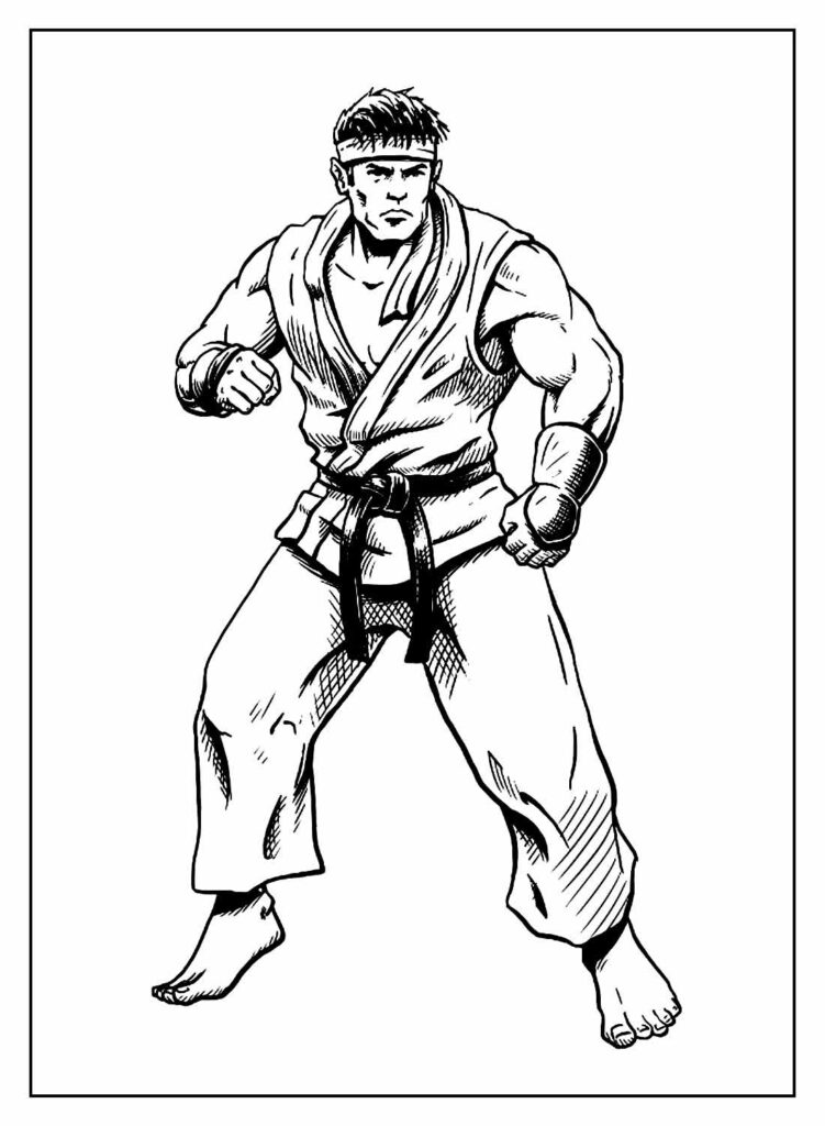 Desenho Ken para pintar