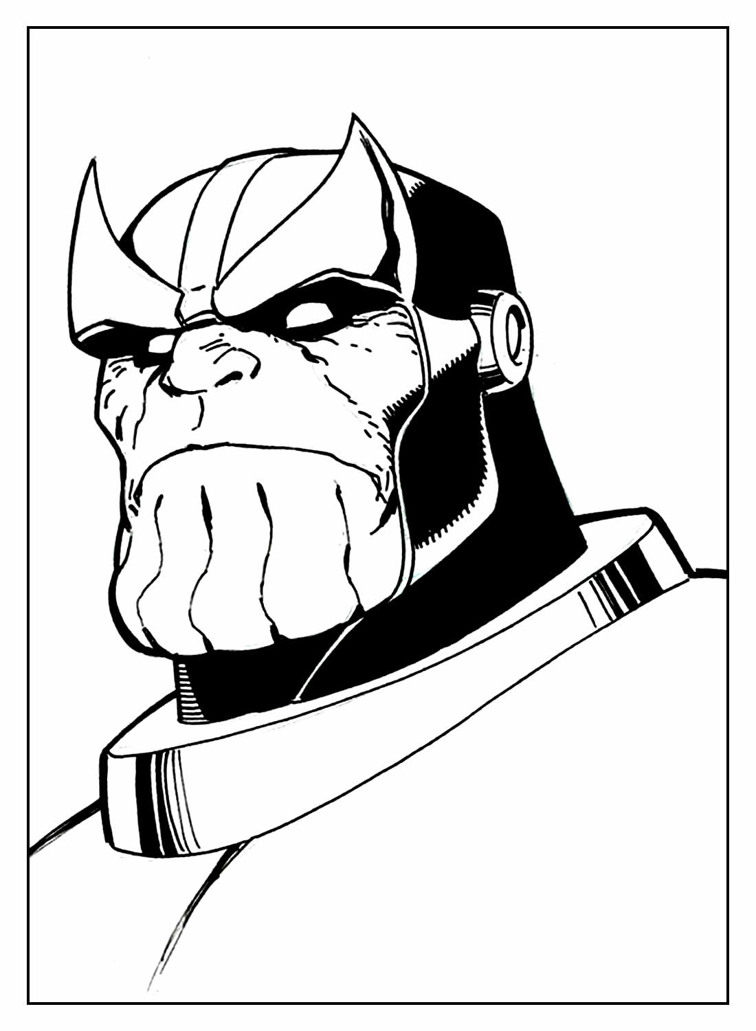 Desenhos De Thanos Para Colorir Bora Colorir 6440