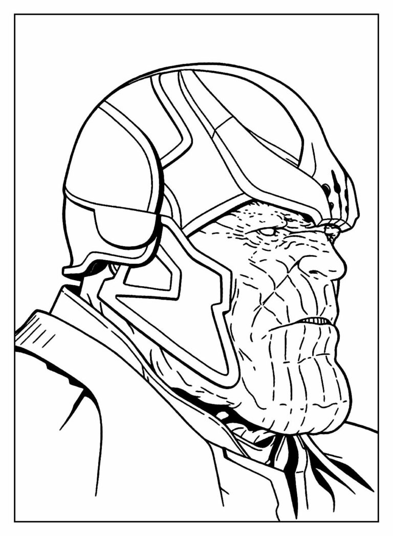 Desenhos De Thanos Para Colorir Bora Colorir 3332