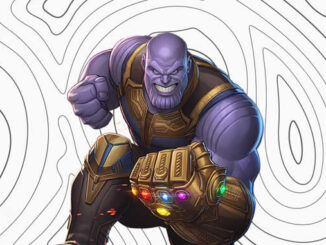 Desenhos de Thanos para pintar