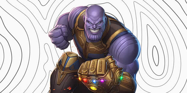 Desenhos de Thanos