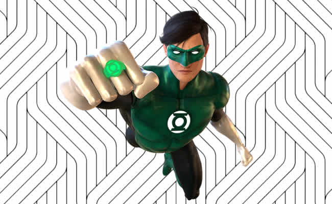 Desenhos do Lanterna Verde para colorir