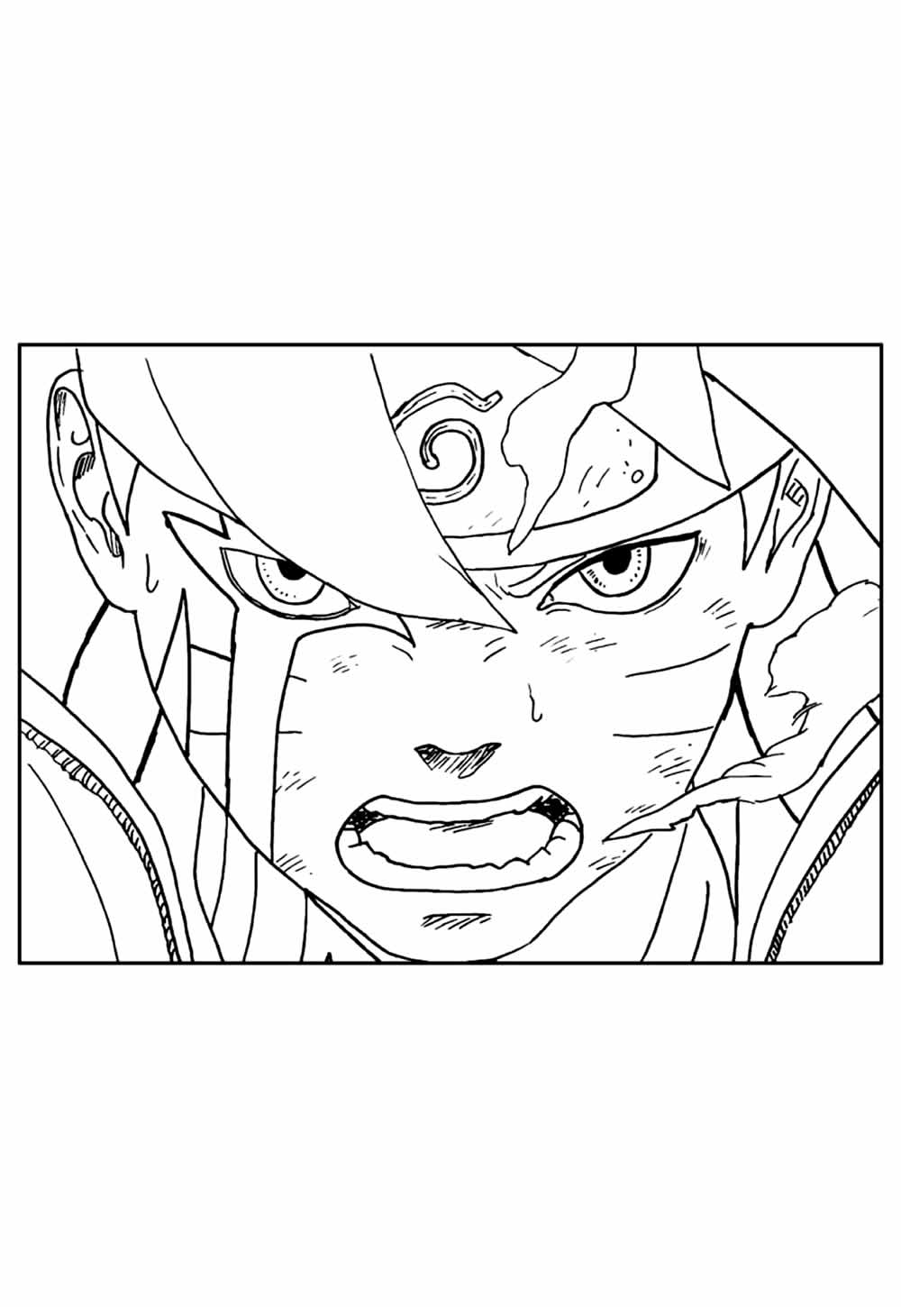 Desenho do Boruto