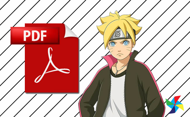 Desenhos do Boruto em PDF