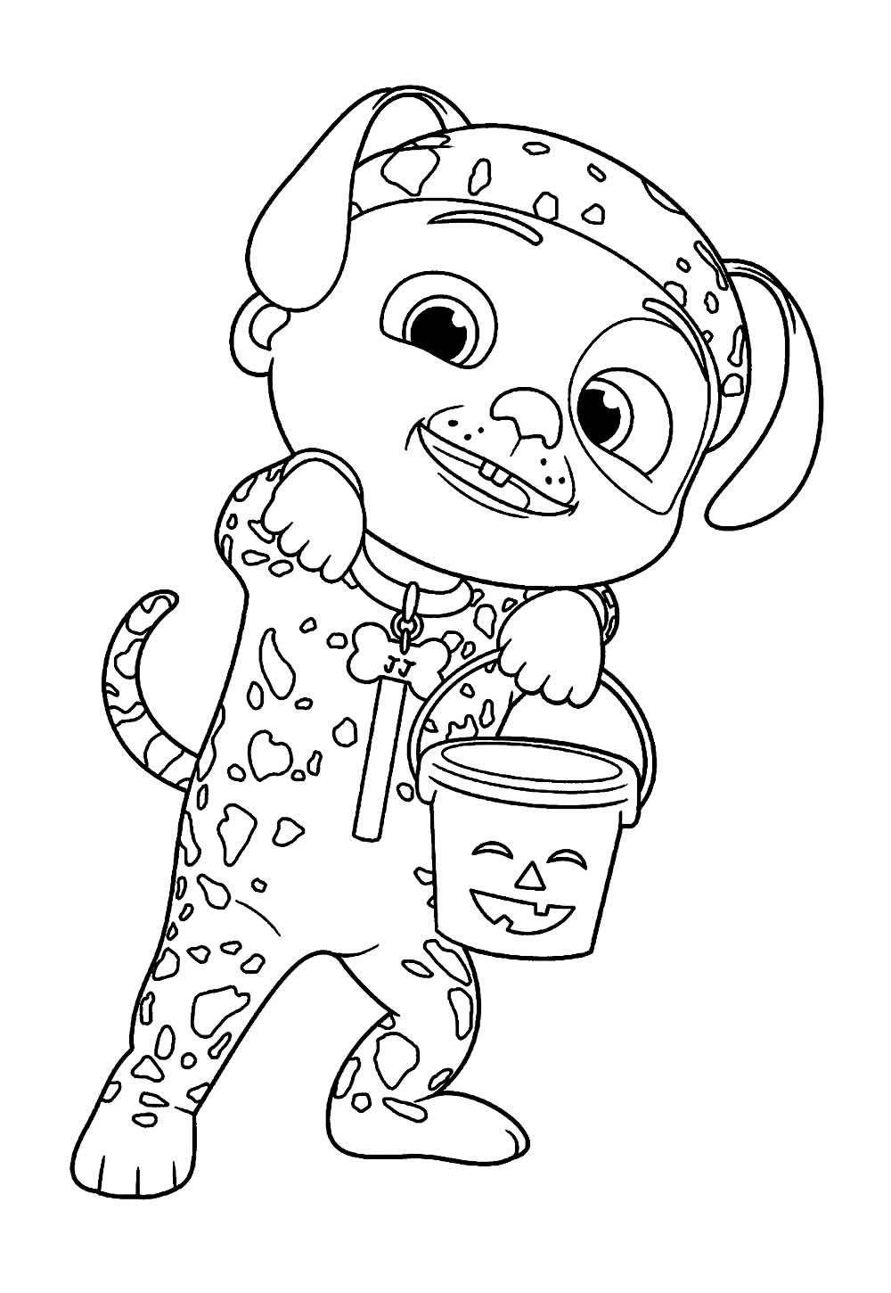 Desenho de Cocomelon para colorir