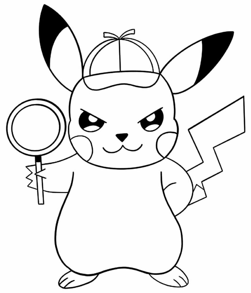 Desenho do Detetive Pikachu