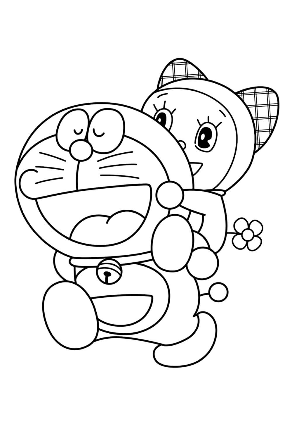 Doraemon para pintar