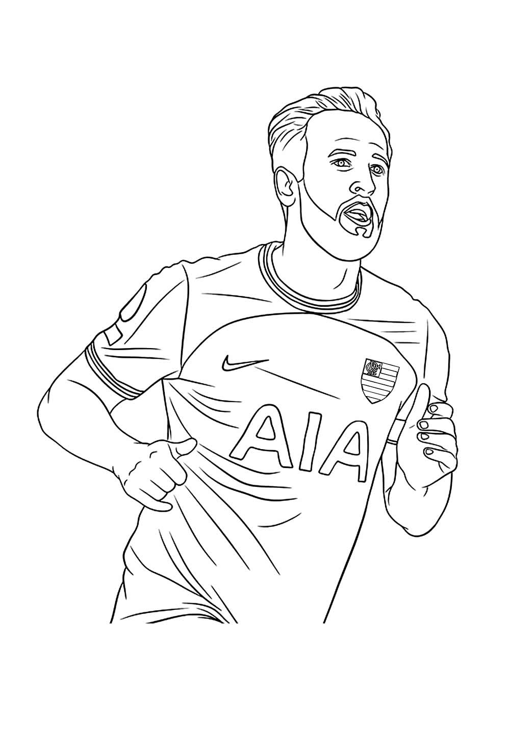 Desenhos do Flamengo para colorir