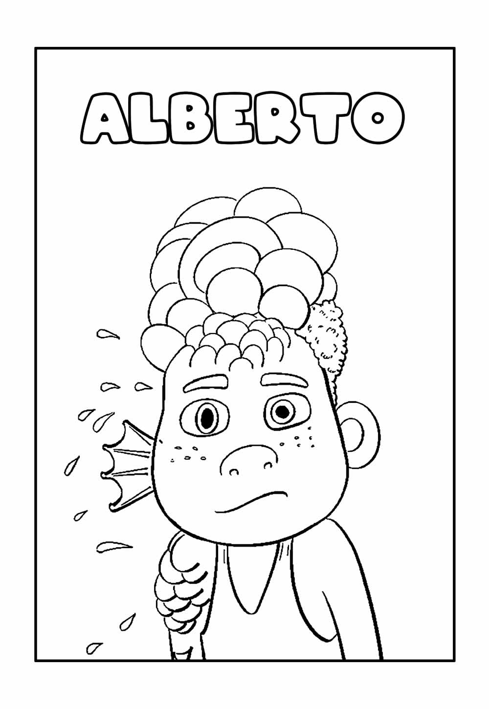 Desenho de Alberto - Luca