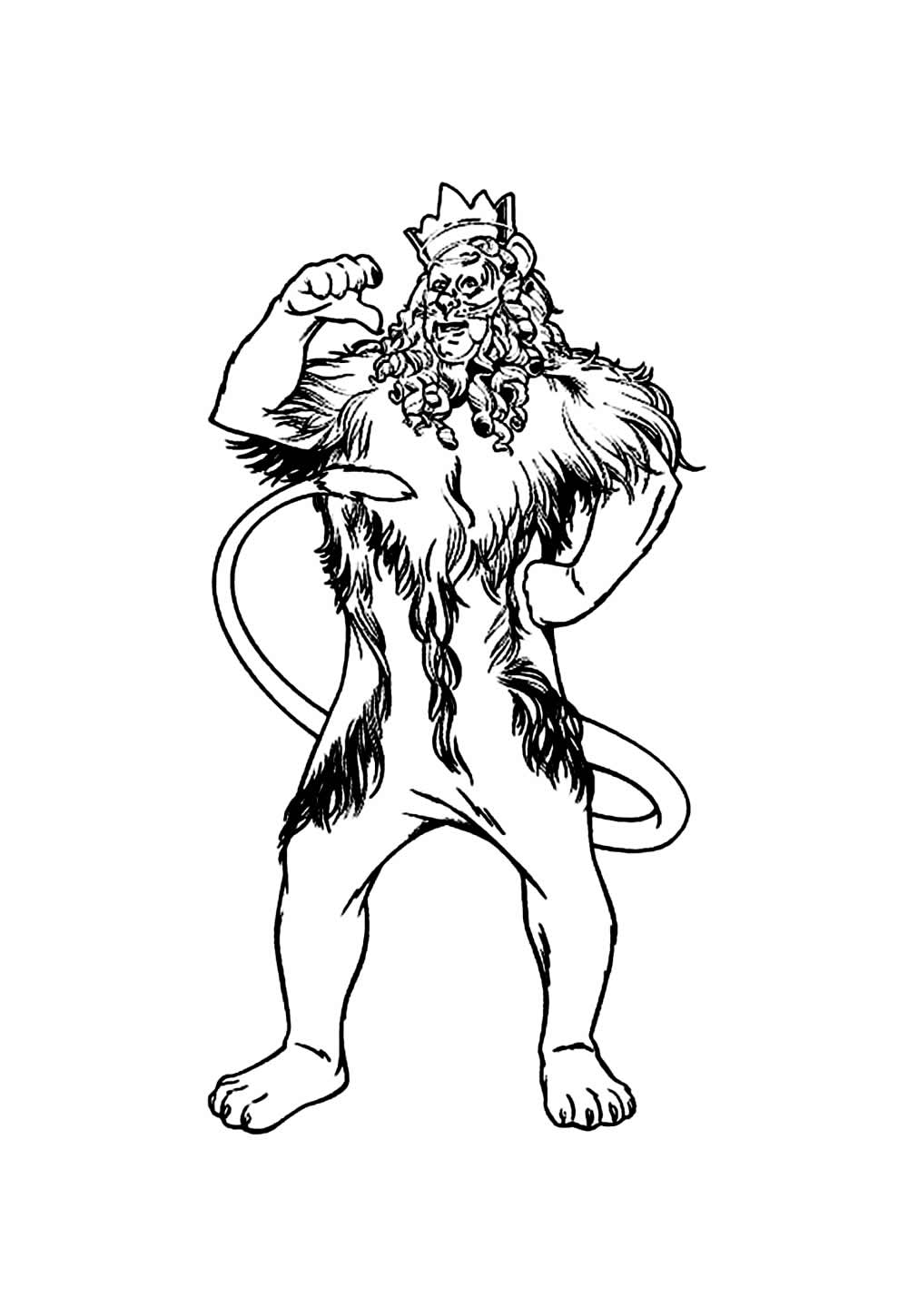 Desenho do Mágico de Oz para imprimir