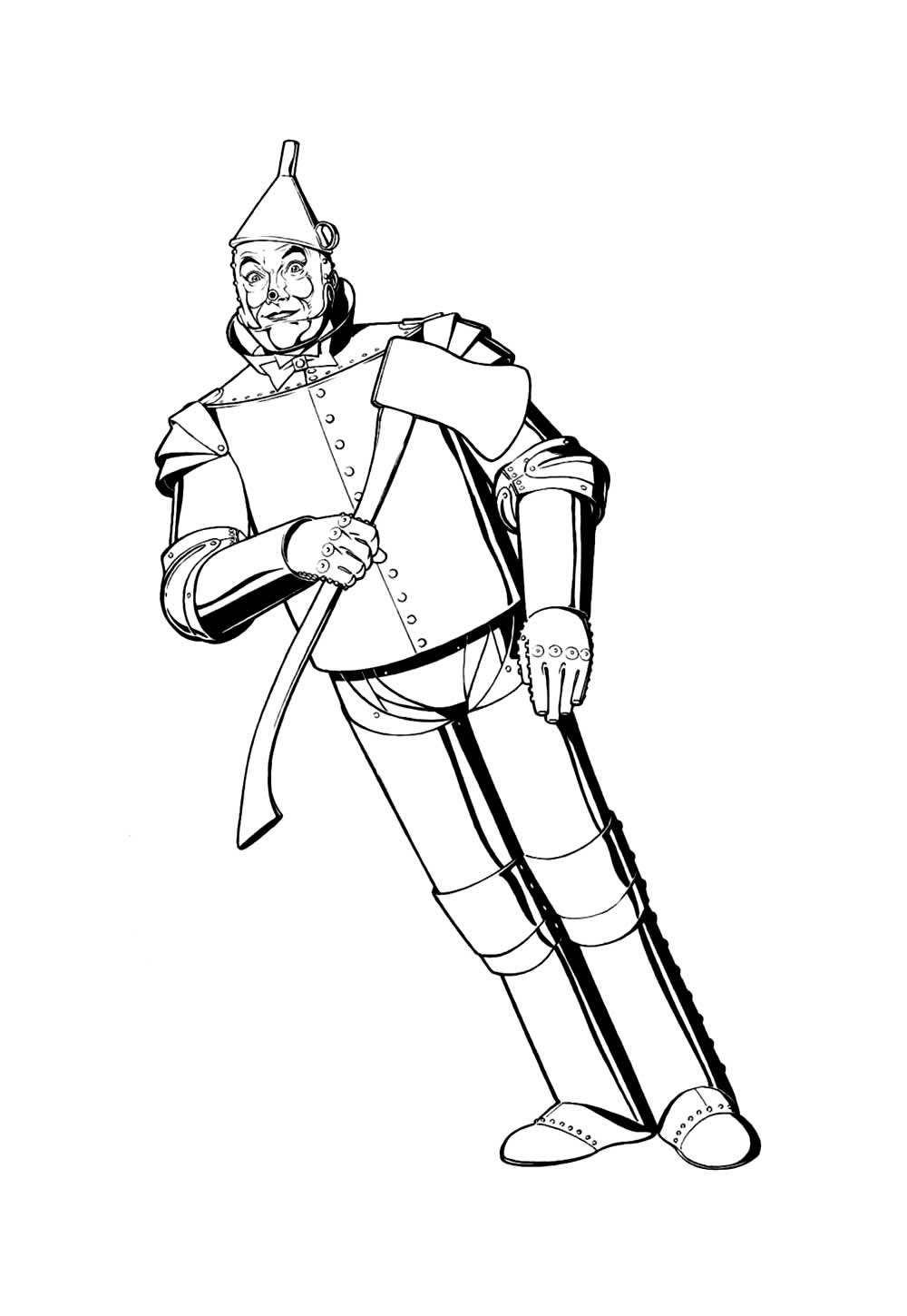 Desenho do Mágico de Oz para pintar