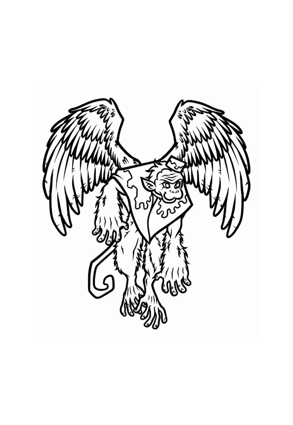 Desenho do Mágico de Oz para colorir