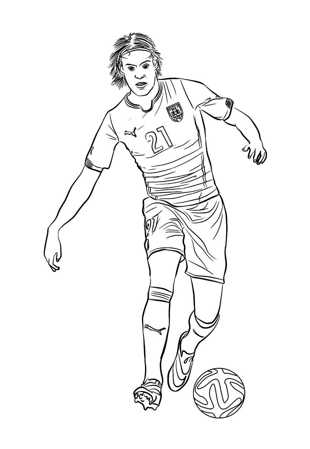 Desenho de Paris Saint-Germain para pintar