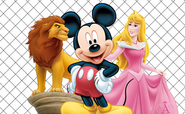 ▷ Desenhos de Disney para colorir