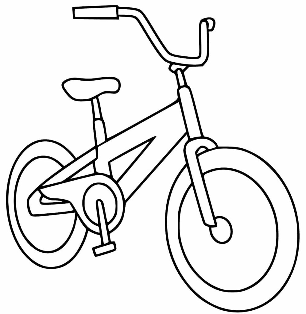 Bicicleta para pintar