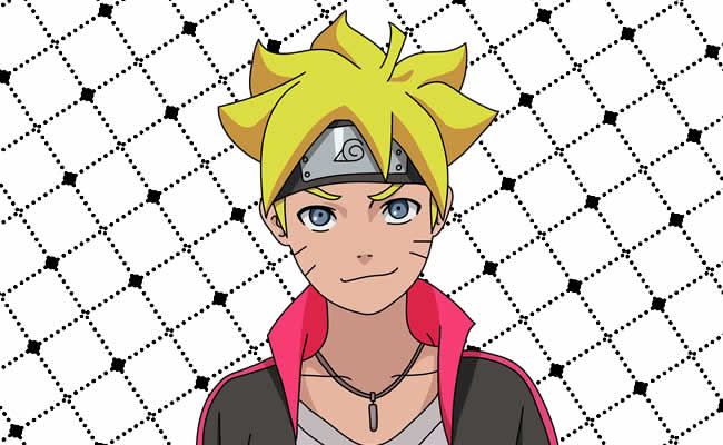 Desenhos do Boruto para colorir