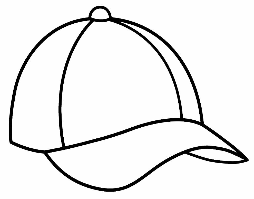 Desenho para colorir de Chapéu