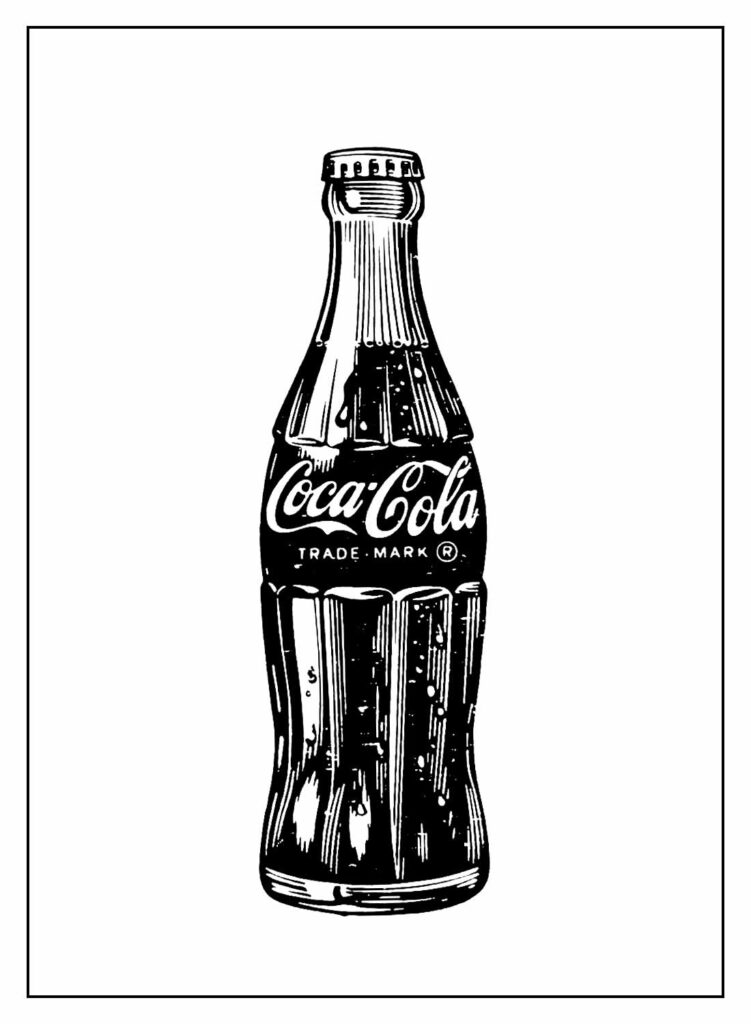 Coca-Cola para pintar