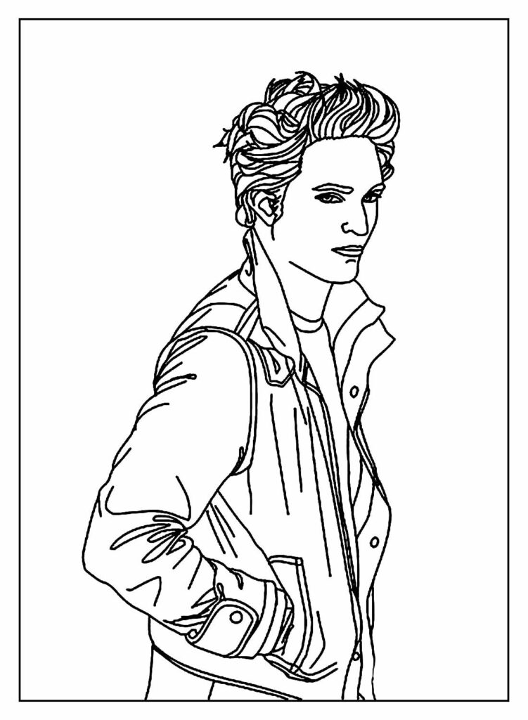 Desenho para colorir de riverdale