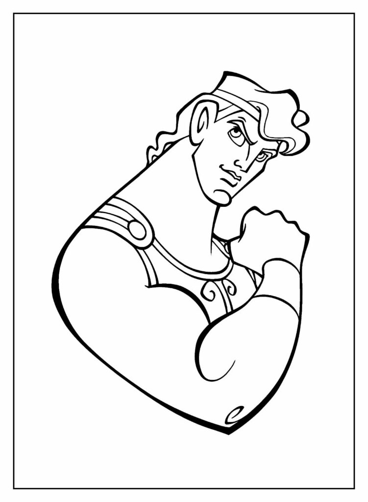Desenho de Hércules