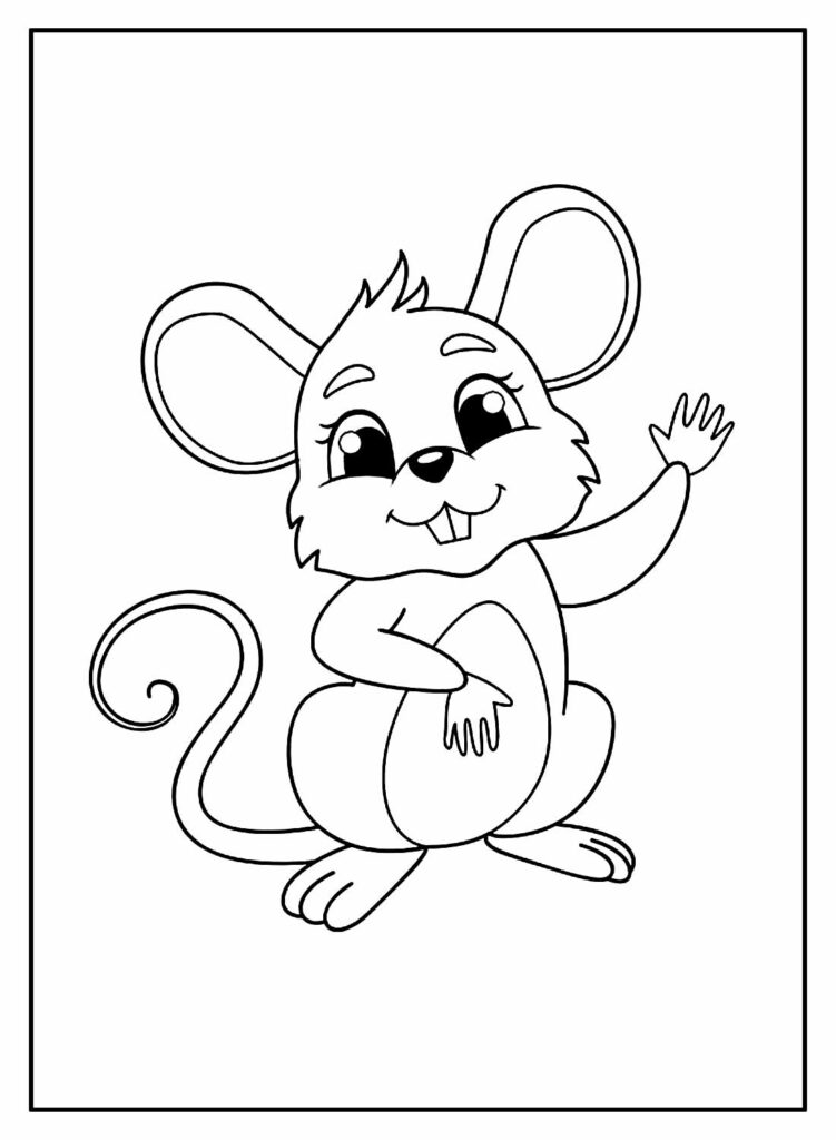 de 50] Desenhos de Ratinho para Colorir - Imprimir Grátis