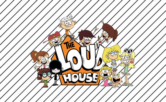 Desenhos de The Loud House para pintar