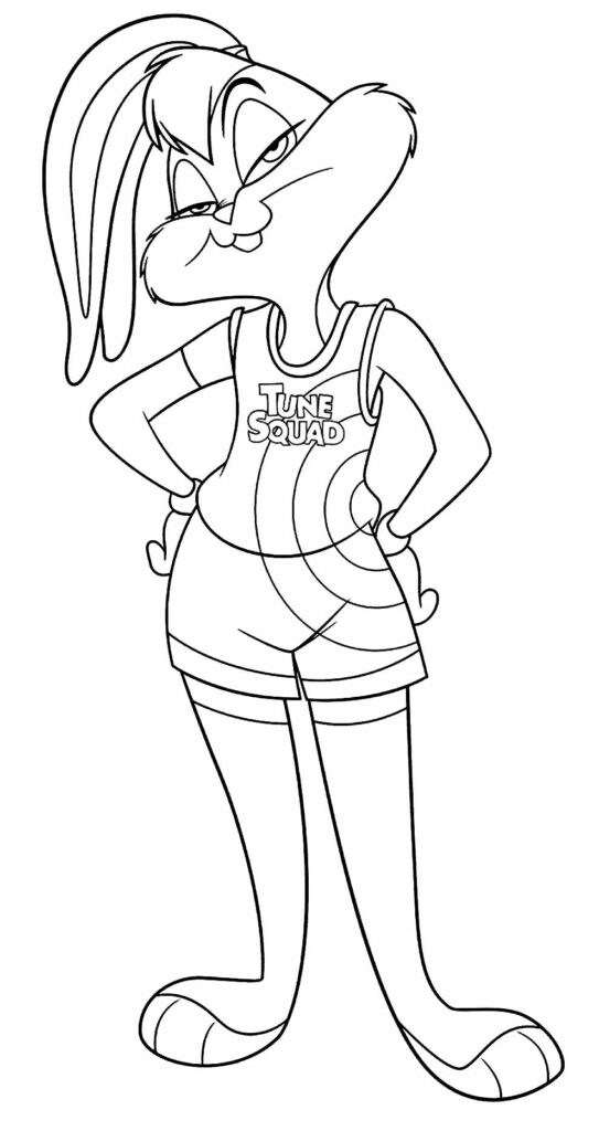 Desenhos Pernalonga para colorir
