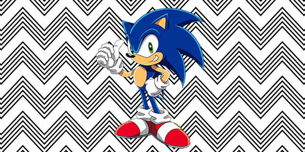 Desenhos de Sonic para pintar