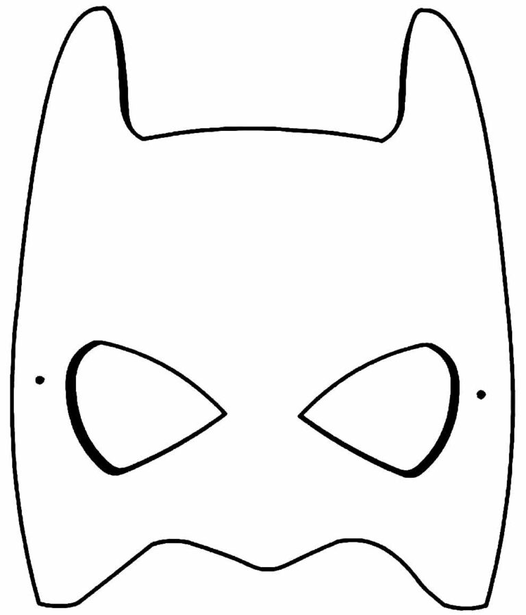 Máscaras de Super-heróis para imprimir e colorir - Bora Colorir