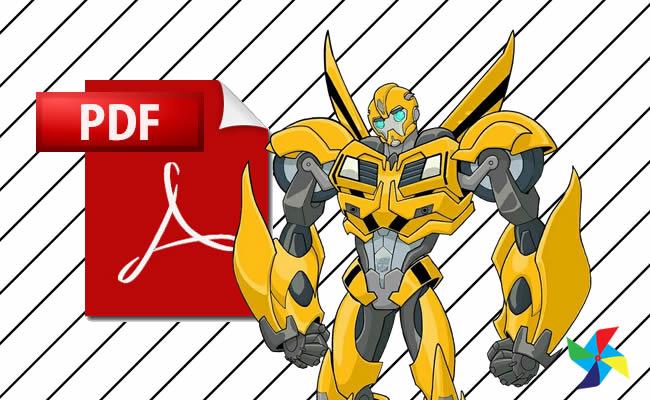 Desenhos de Bumblebee em PDF