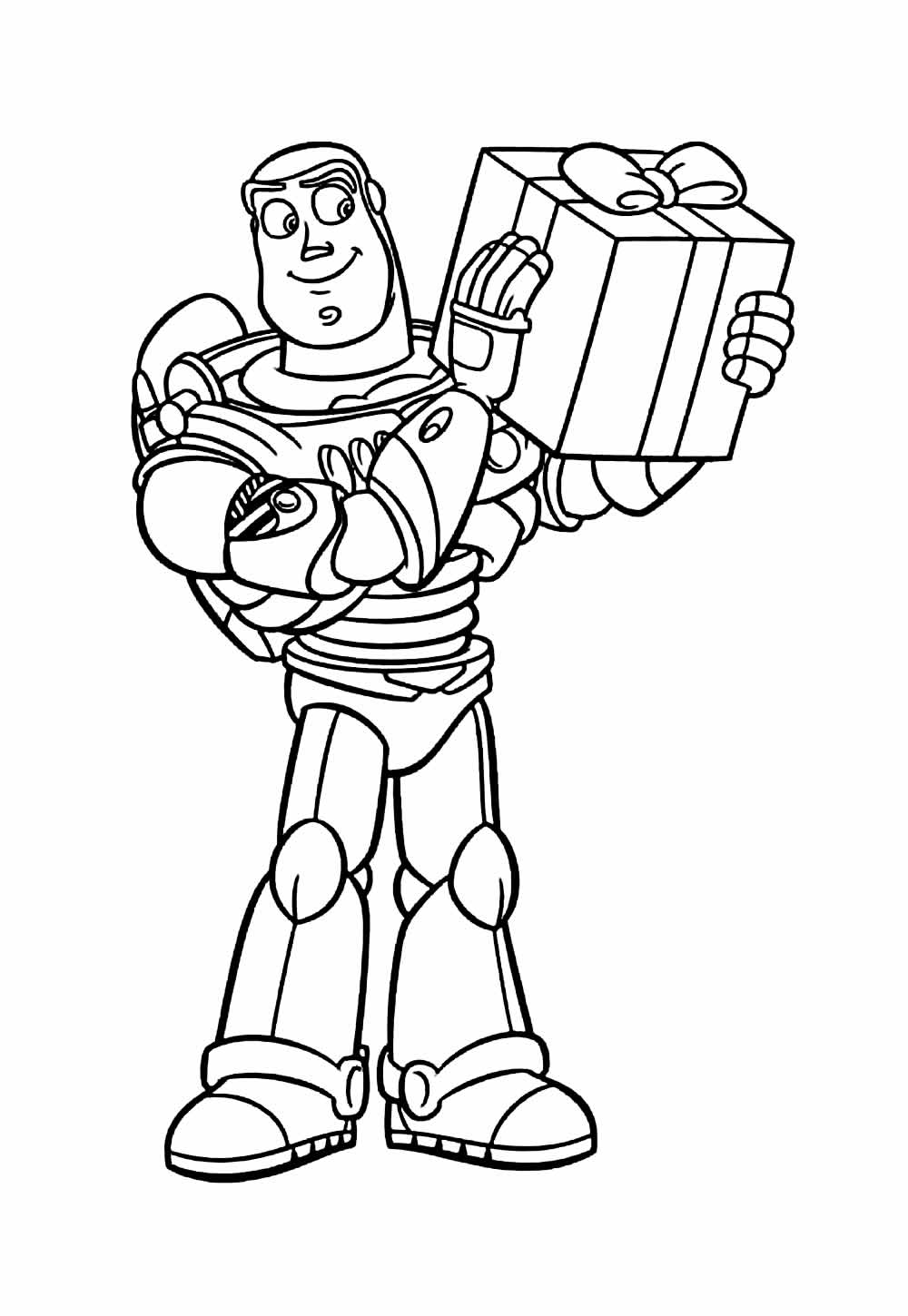 Buzz Lightyear para pintar