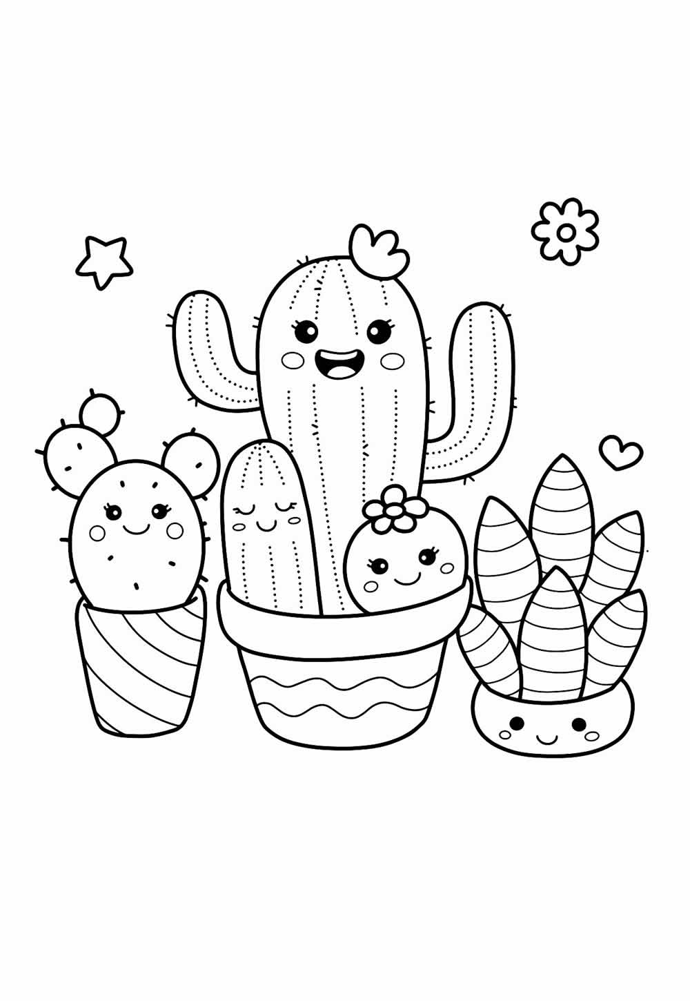 Desenhos de Cactos