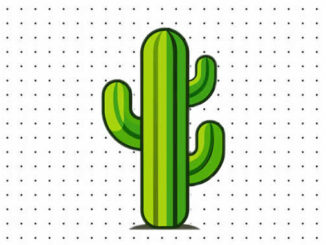 Desenhos de Cactos para colorir