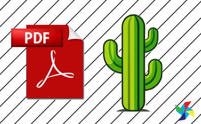 Desenhos de Cactos em PDF