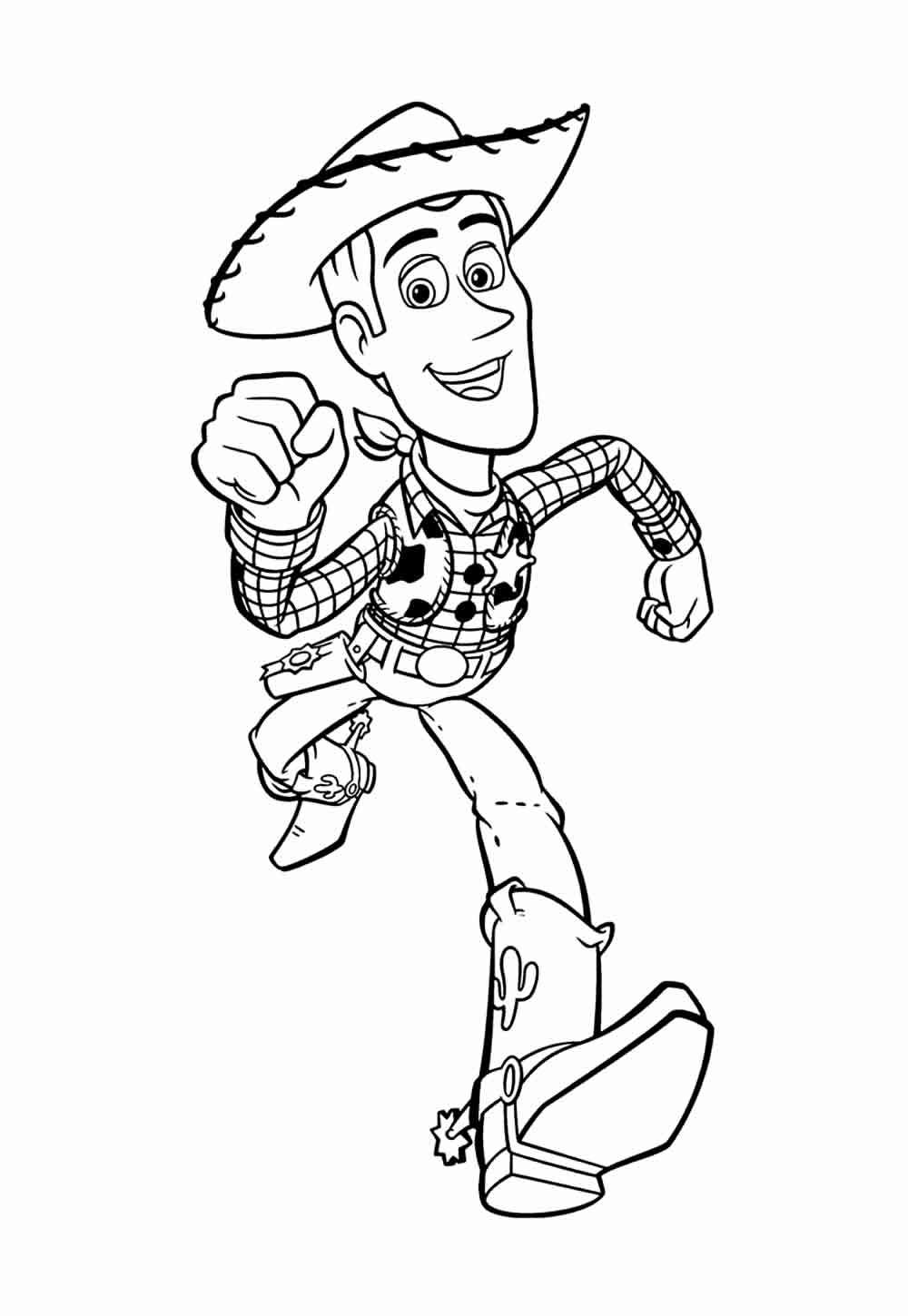 Desenho de Toy Story para colorir