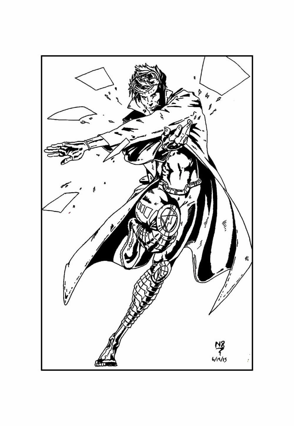 Desenho de Gambit