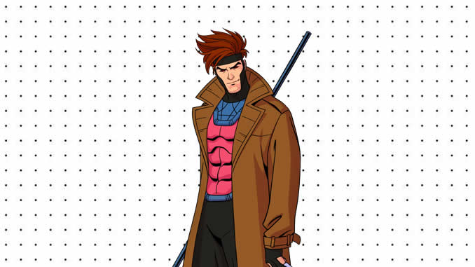 Desenhos de Gambit para colorir