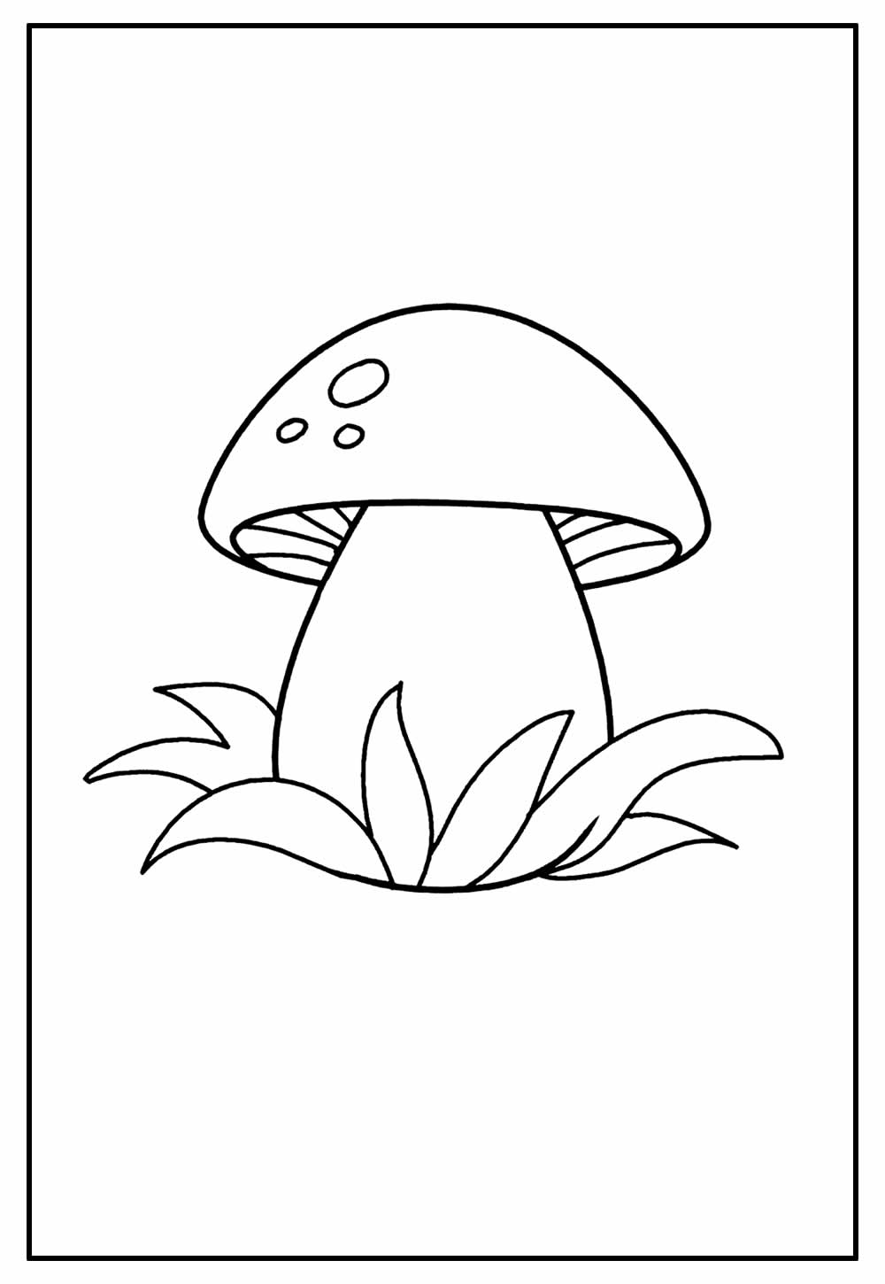 Desenhos De Cogumelos Para Colorir Bora Colorir