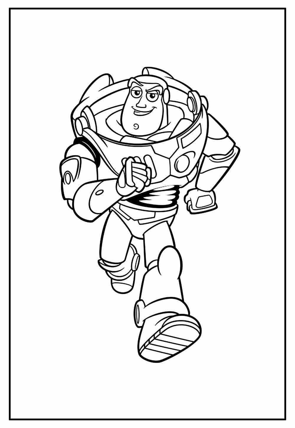Desenho de Buzz Lightyear