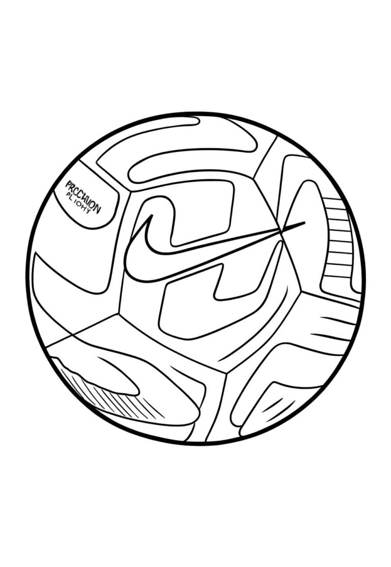 Desenhos de Bola de Futebol para colorir - Bora Colorir