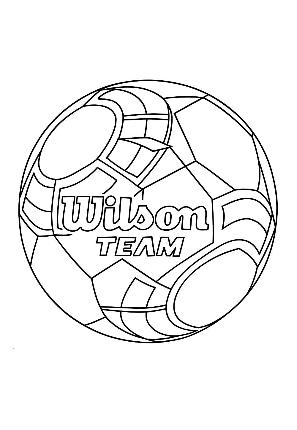 Desenho de Bola de Futebol