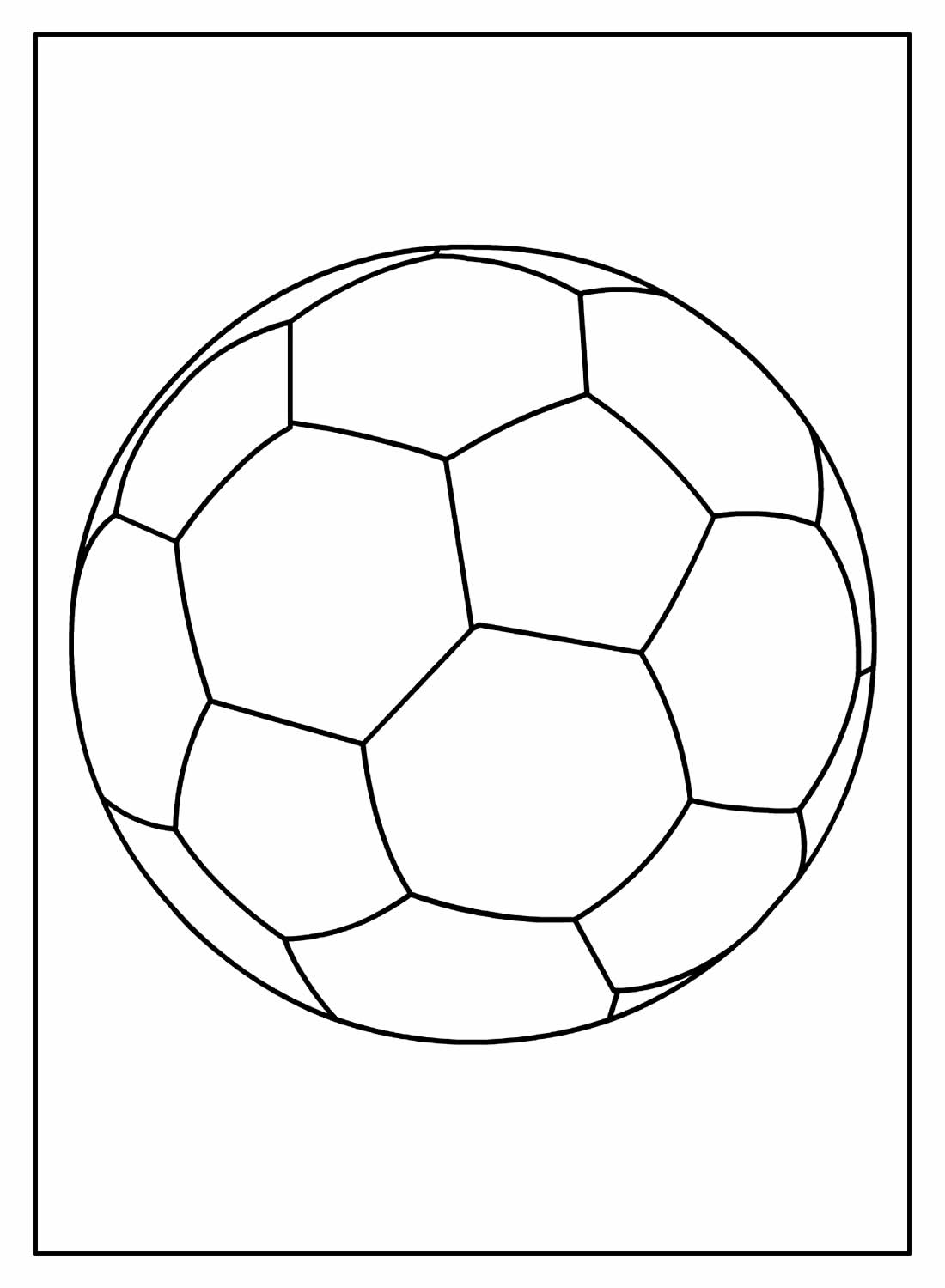 Desenho de Bola para colorir