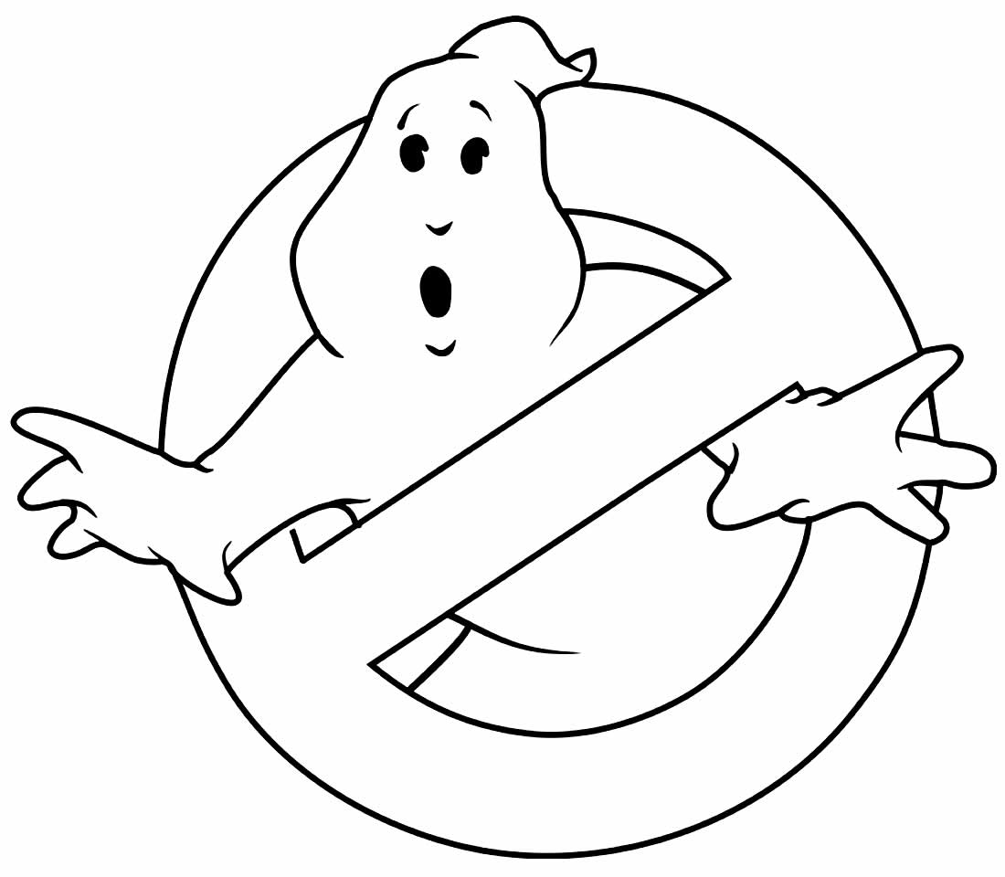 Desenho dos Caça-Fantasmas para colorir