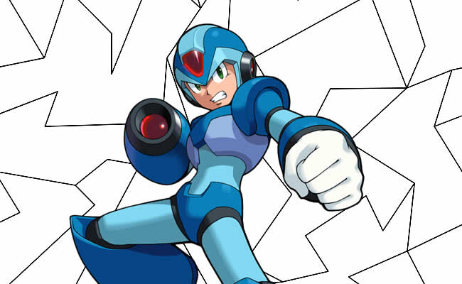 Desenho para colorir de Mega Man