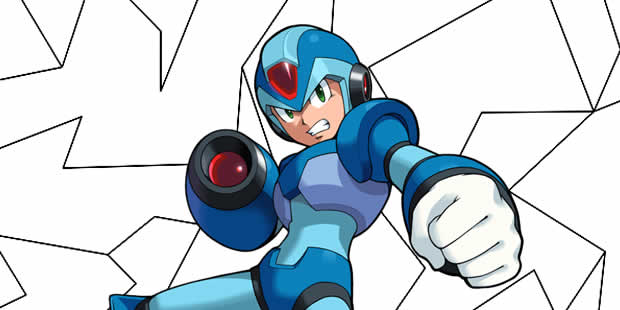 Desenho para imprimir de Mega Man