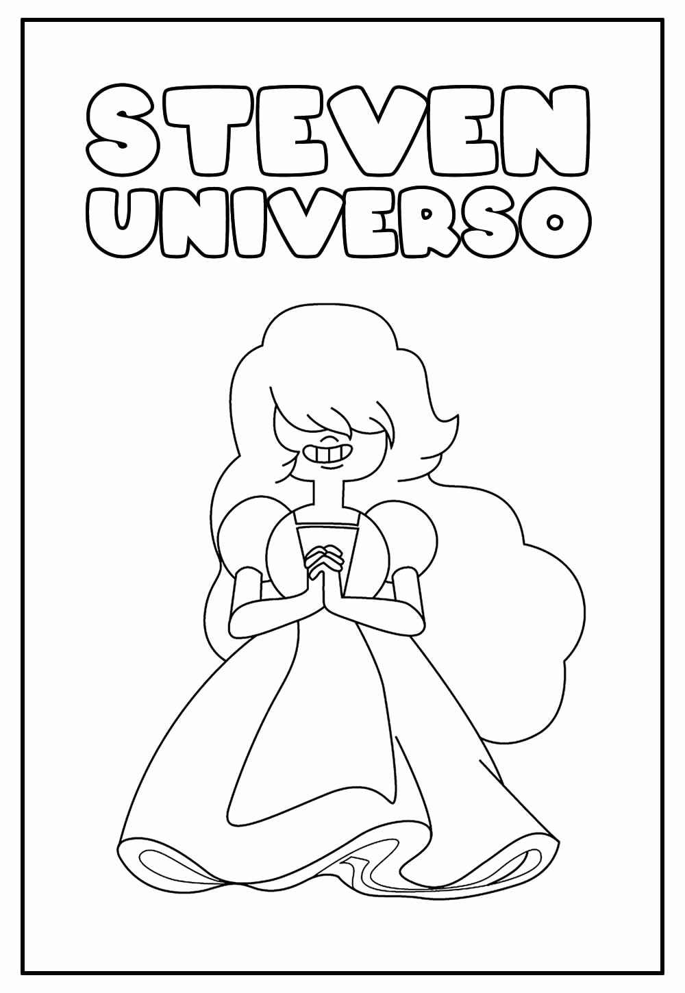 Desenho e Imagem Steven Universo Personagens para Colorir e Imprimir Grátis  para Adultos e Crianças 