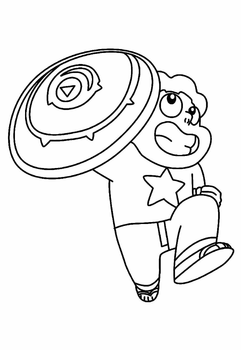 Desenho para colorir de Steven Universo