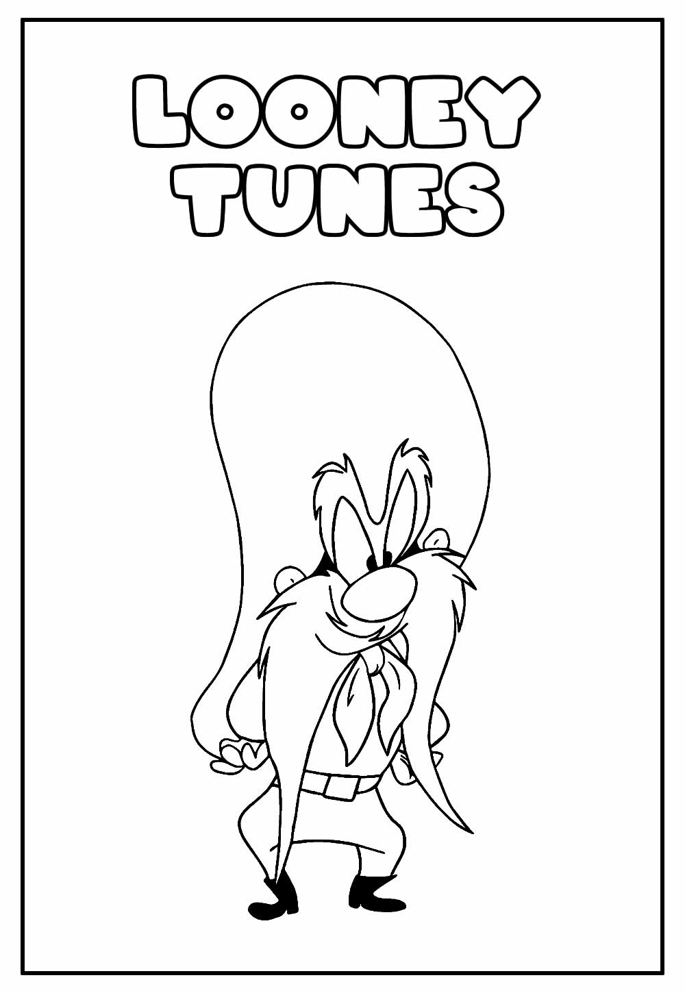 Desenho de Looney Tunes