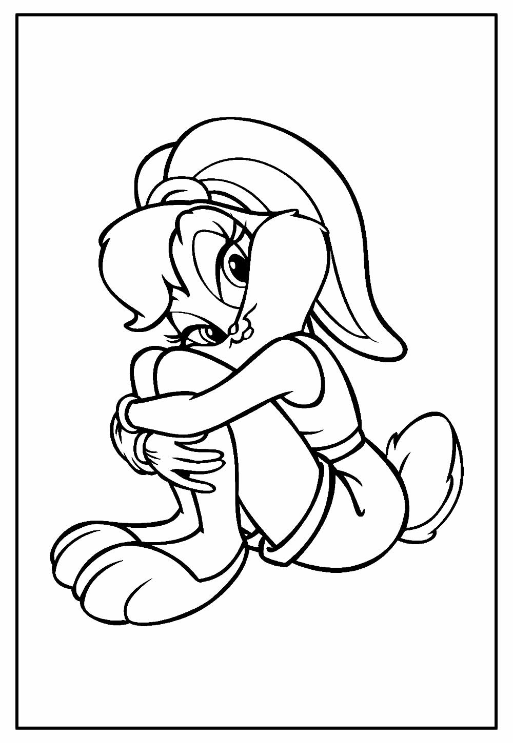 Desenho Looney Tunes para colorir